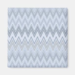 Aimant Zigzag bleu clair