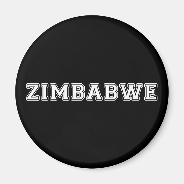Aimant Zimbabwe (Devant)