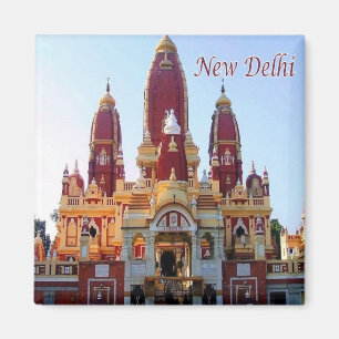 Aimant zIN022 New Delhi LAXMINARAYAN TEMPLE India, Frigo