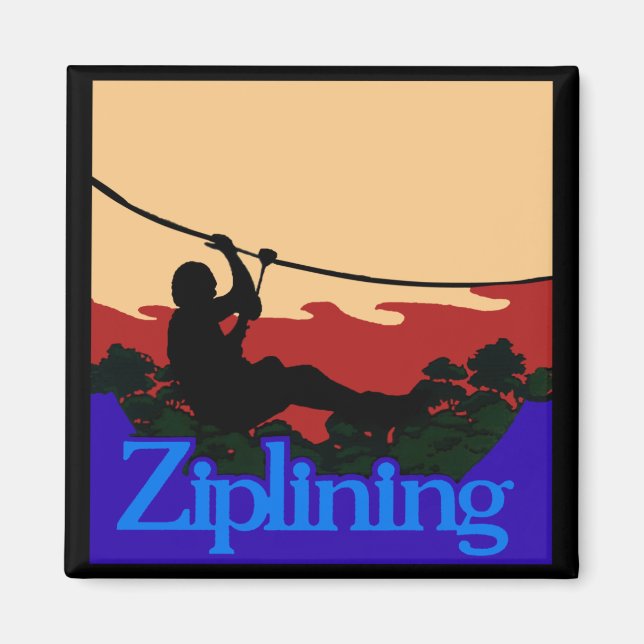 Aimant Ziplining Skyrider (Devant)
