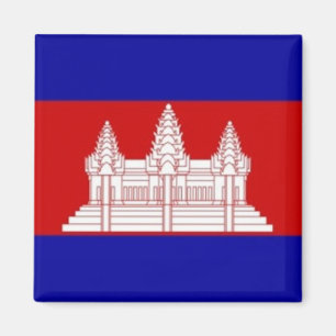 Aimant zKH001 Cambodge - DRAPEAU Cambodge, réfrigérateur