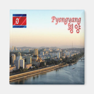 Aimant zKP006 Taedong River PYONGYANG Corée du Nord, Frid