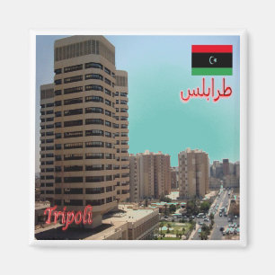 Aimant zLY015 TRIPOLI, Libye, Afrique, Fridge