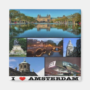 Aimant zNL006 AMSTERDAM, Netherlands, Europe, Fridge