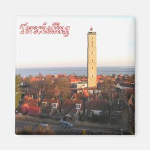 Aimant zNL019 TERSCHELLING Îles frisonnes néerlandaises, 
