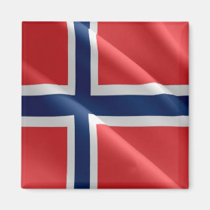 Aimant zNO002 DRAPEAU NORVÉGIEN, Norvège, réfrigérateur