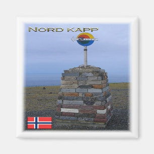Aimant zNO078 NORD KAPP, Norvège, Europe, Fridge