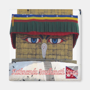 Aimant zNP006 Boudhanath Stupa KATHMANDU, Népal, Frigo