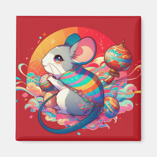 Aimant Zodiaque chinois : Des rats aux richesses