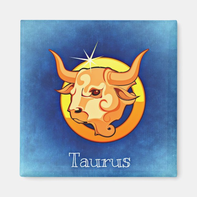 aimant zodiaque taurus (Devant)