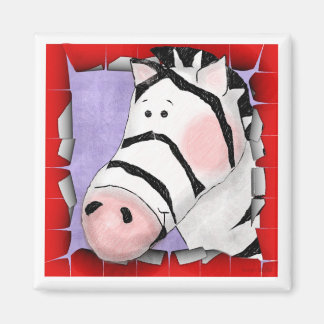 Aimant Zoé Le Zèbre