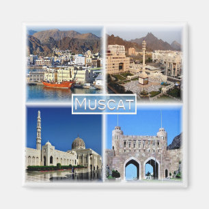 Aimant zOM003 MUSCAT Central Business District, Fridge