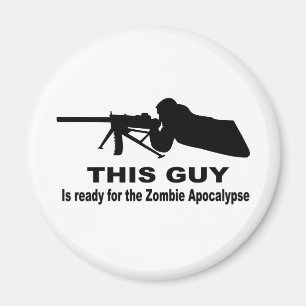 Aimant Zombie Apocalypse
