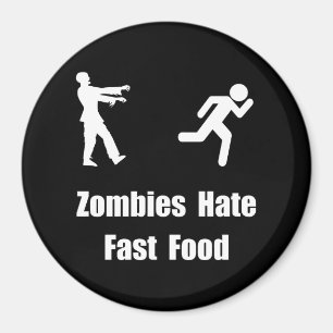 Aimant Zombies Hait Fast Food