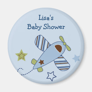 Aimant Zoom le long du Baby shower d'avion Favoriser les 