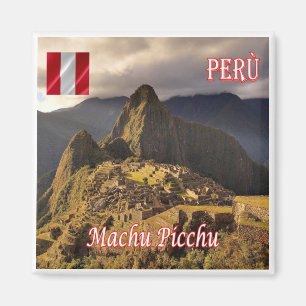 Aimant zPE025 MACHU PICCHU, Cozco, Pérou, réfrigérateur