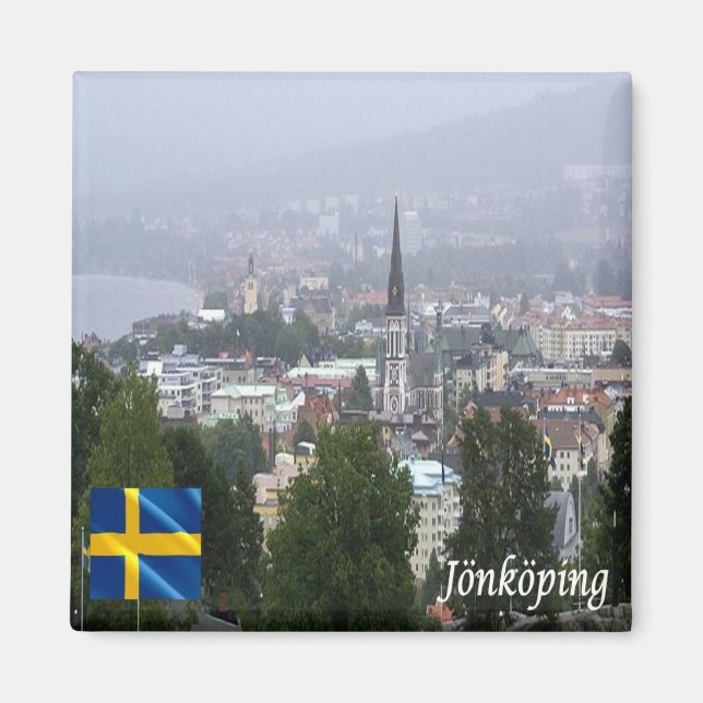 Aimant zSE014 JÖNKÖPING, Suède, Europe, Fridge (Devant)