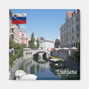 Aimant zSI010 LJUBLJANA Centre, Slovénie, Europe, Frigo