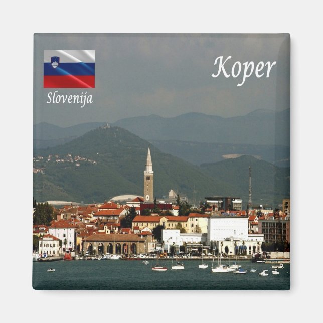 Aimant zSI015 KOPER, Slovénie, Europe, Frigo (Devant)