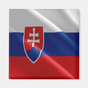 Aimant zSK002 SLOVAK agitant DRAPEAU SLOVAQUIE, Réfrigéra