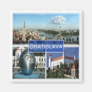Aimant zSK003 BRATISLAVA, Slovaquie, Europe, Frigo