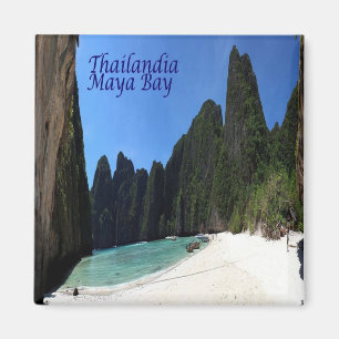 Aimant zTH014 MAYA BAY KRABI, Thaïlande, Asie, Frigo