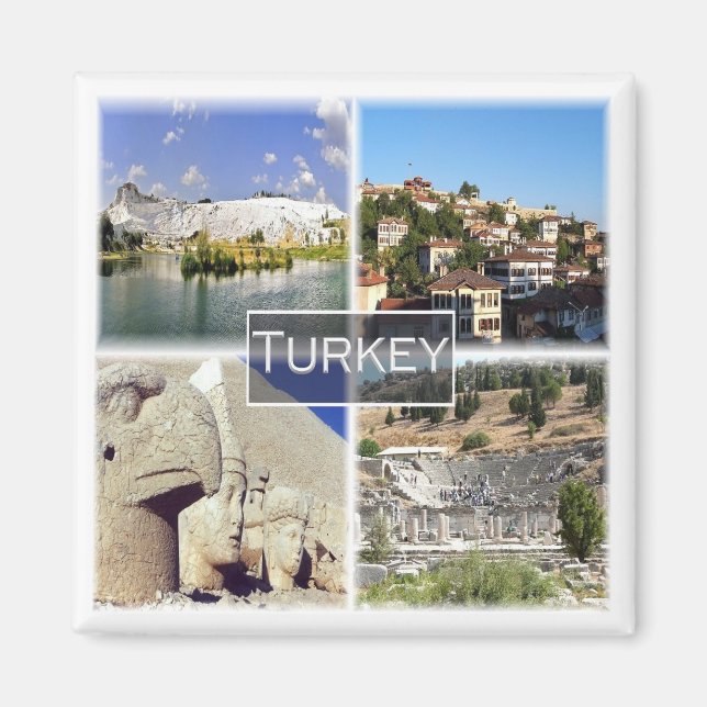 Aimant zTR004 Turquie, Europe, Fridge (Devant)
