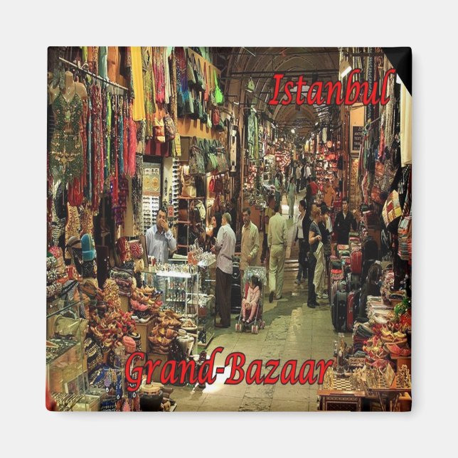 Aimant zTR014 ISTANBUL GRAND BAZAAR, Turquie, Frigo (Devant)