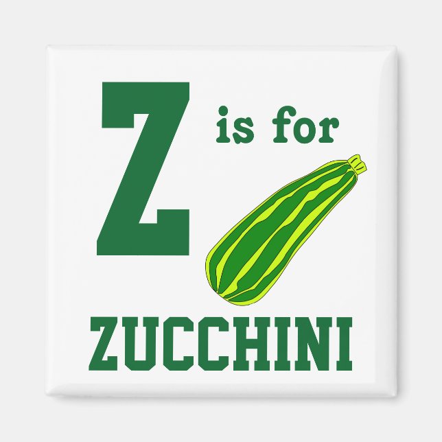 Aimant Zucchini (Devant)