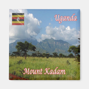 Aimant zUG009 OUGANDA, Mont Kadam, Afrique, Frigo