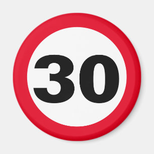 Aimant zum Geburtstag 30