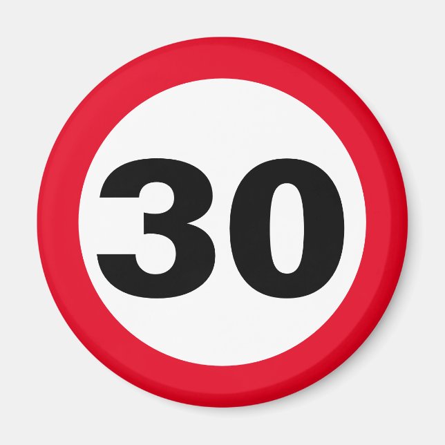 Aimant zum Geburtstag 30 (Devant)
