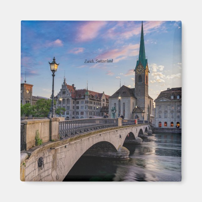 Aimant Zurich, Suisse photo pittoresque, (Devant)