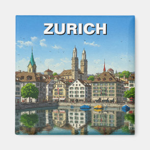 Aimant Zurich Suisse Travel