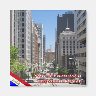 Aimant zUS085 SAN FRANCISCO, California Street, Fridge