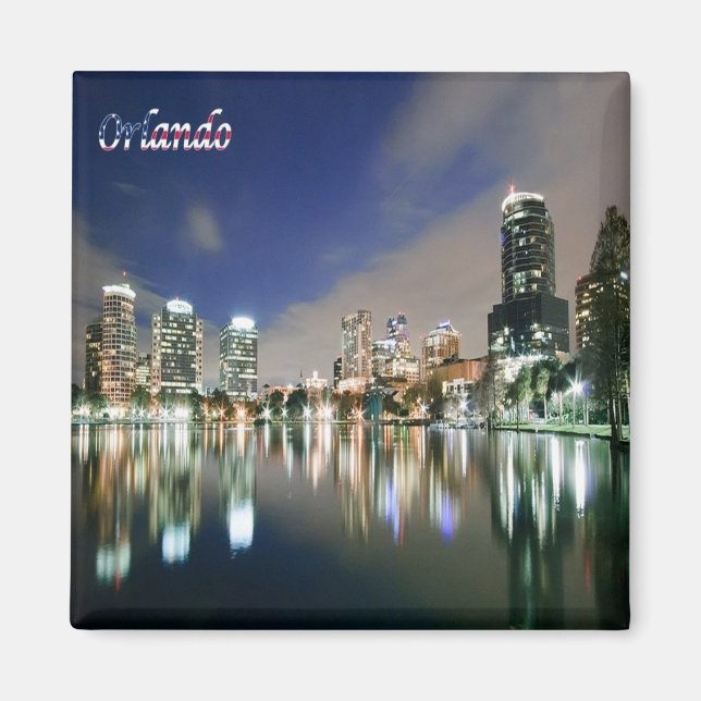 Aimant zUS186 ORLANDO, Floride, Orlando, Amérique, Réfrig (Devant)