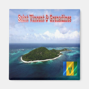 Aimant zVC008 SAN VINCENT et GRENADINE, réfrigérateur