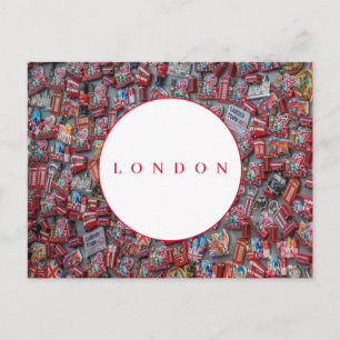 Aimants de souvenir de Londres vue carte postale
