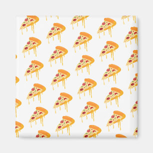 Aimants frigo à la pizza