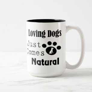 Aimer Chiens vient de Mug Naturel