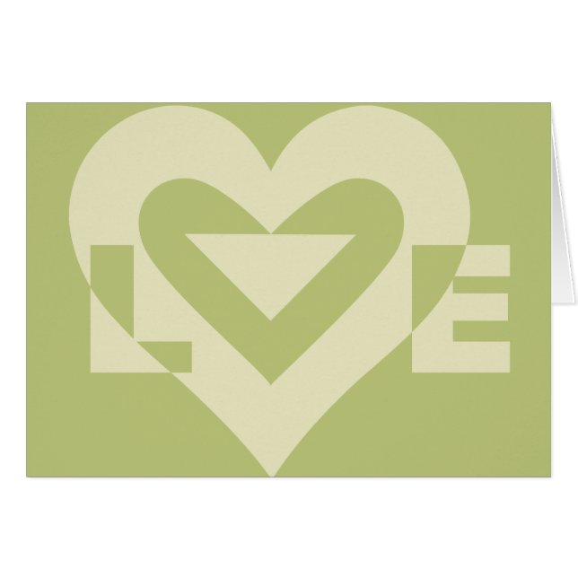 Aimer Deux Tons Sage Vert (Devant horizontal)