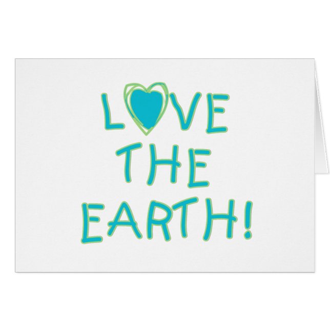 Aimer la Terre De l'environnement (Devant horizontal)