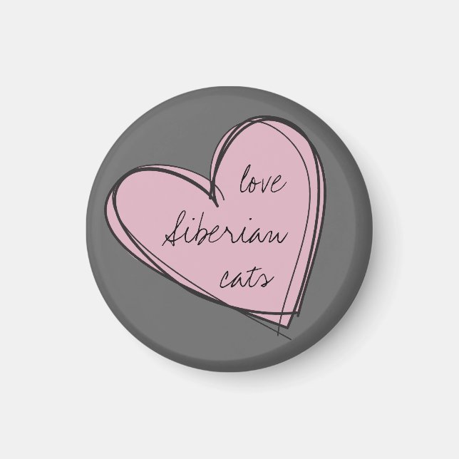 Aimer le aimant sibérien (Devant)