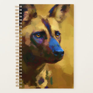 Aimer le chien sauvage africain peint