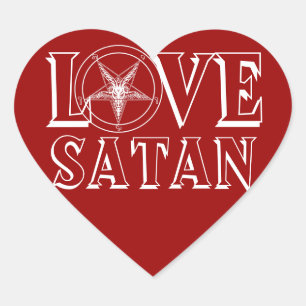 Aimer les autocollants Satan