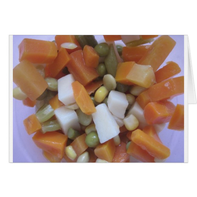 Aimer les légumes mixtes (Devant horizontal)