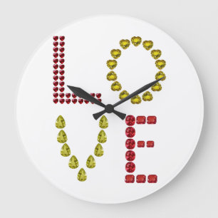 Aimer une grande horloge