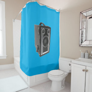 Aimer Vieux Caméra Antique Douche rideau