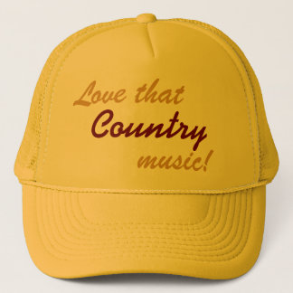 Aimez cette musique country - casquette de