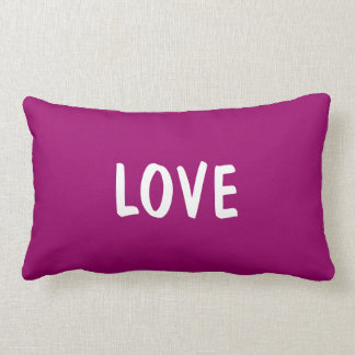 Aimez le coussin lombaire - raisin/magenta